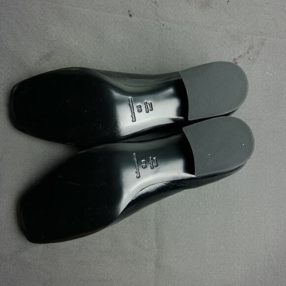 Reformation Inez Black Patent Pump 35mm Heel Size 9.5 - Picture 5 of 7